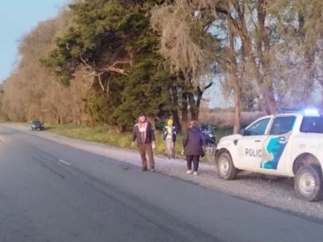 Dieron de alta al motociclista accidentado en Azul